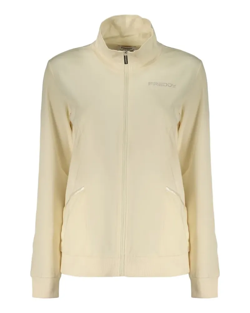 Freddy Sweatshirtjacke mit Reißverschluss - Nude Nude