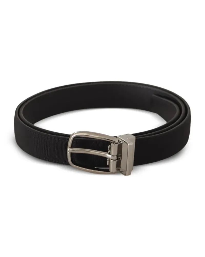 Dolce & Gabbana Ripsband mit Schnallenverschluss - Schwarz Schwarz