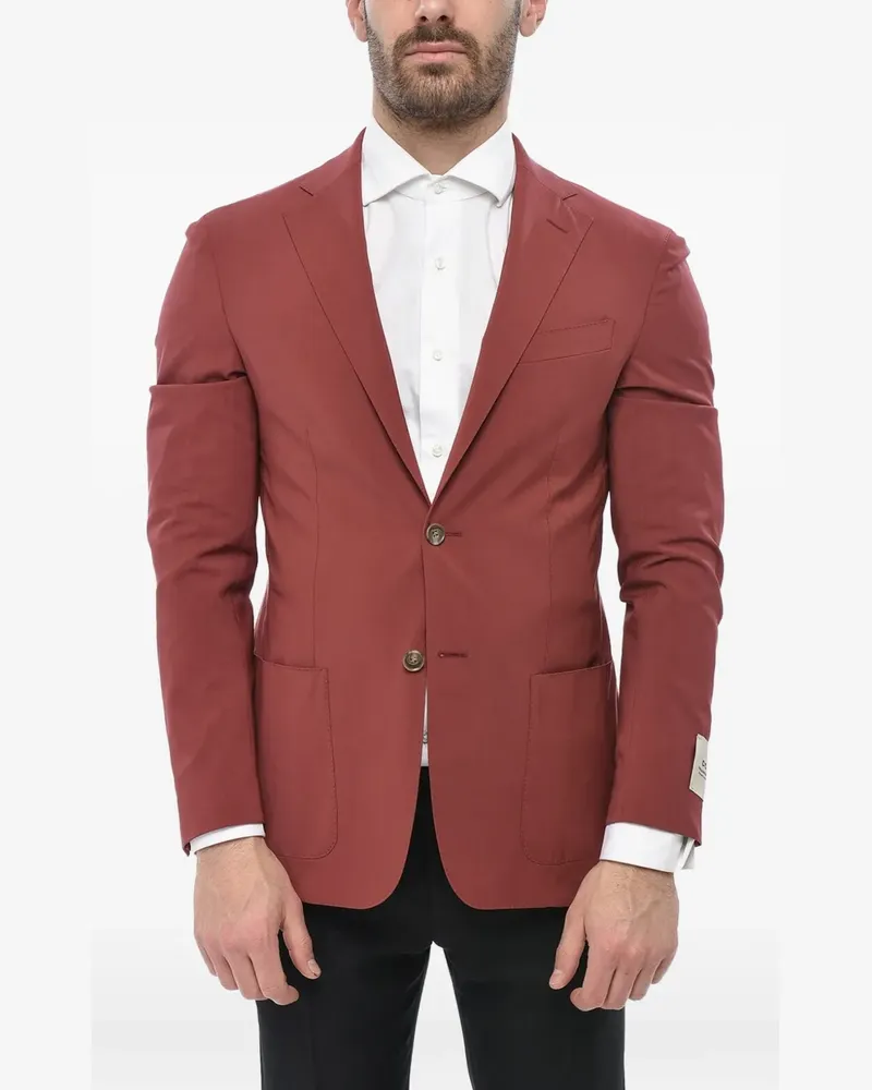 Corneliani single-breasted blazer - Rot Rot
