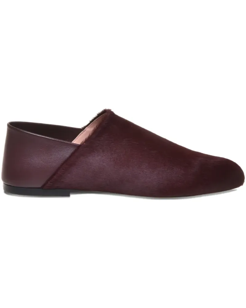 Alberta Ferretti Loafer mit Logo-Prägung - Rot Rot