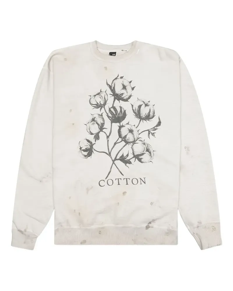 SAINT MXXXXXX Sweatshirt mit Print - Grau Grau