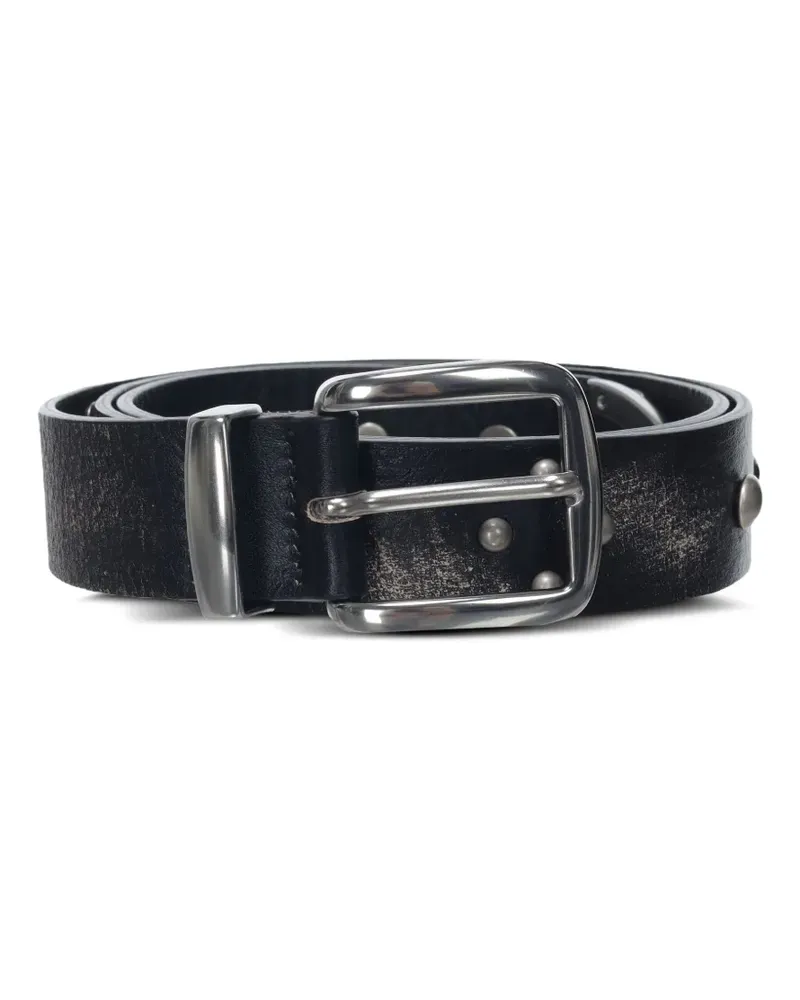 OPEN YY Portemonnaie mit Nieten - Schwarz Schwarz