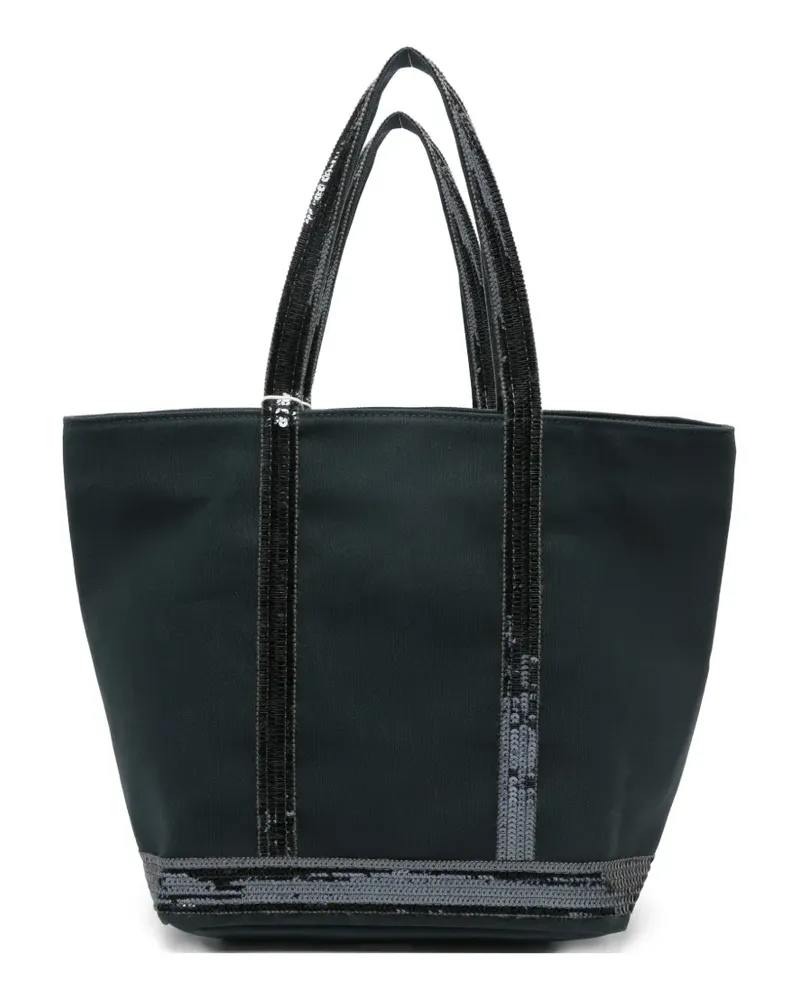 Vanessa Bruno medium Cabas sequin embellished tote bag - Blau Blau