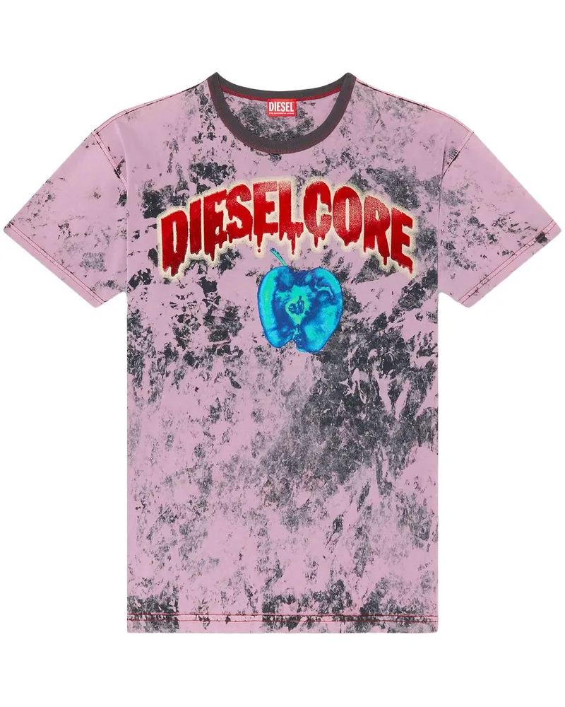 Diesel T-Boxt T-Shirt - Rosa Rosa