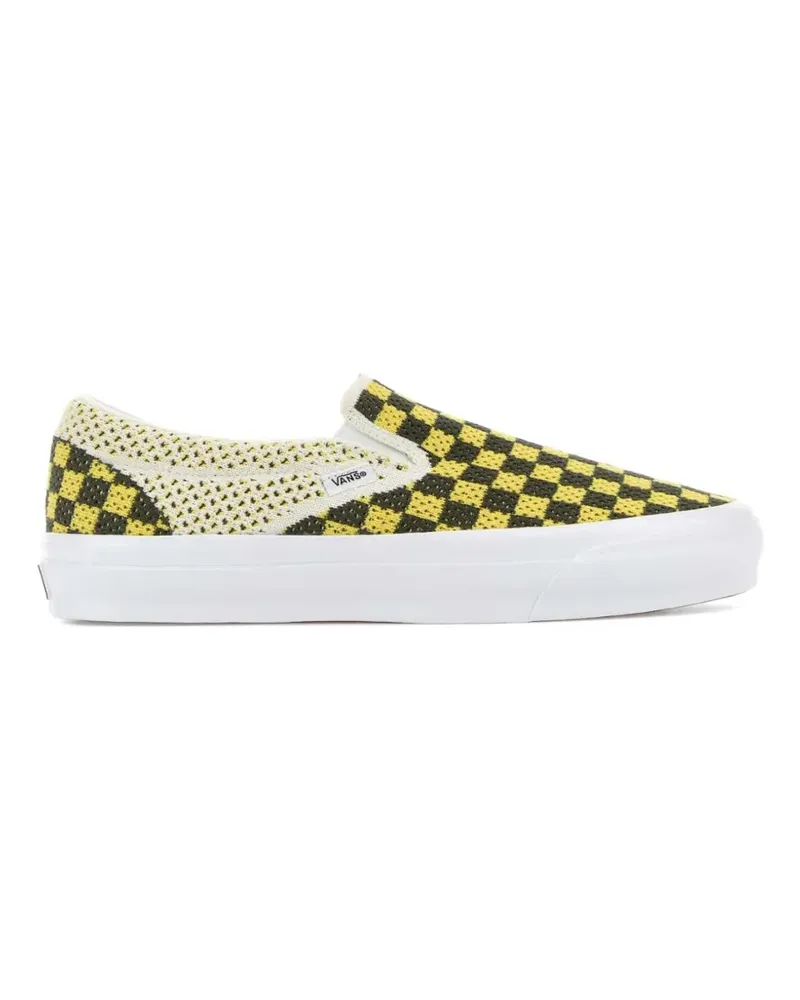 Vans checkerboard classic slip-on sneakers - Gelb Gelb
