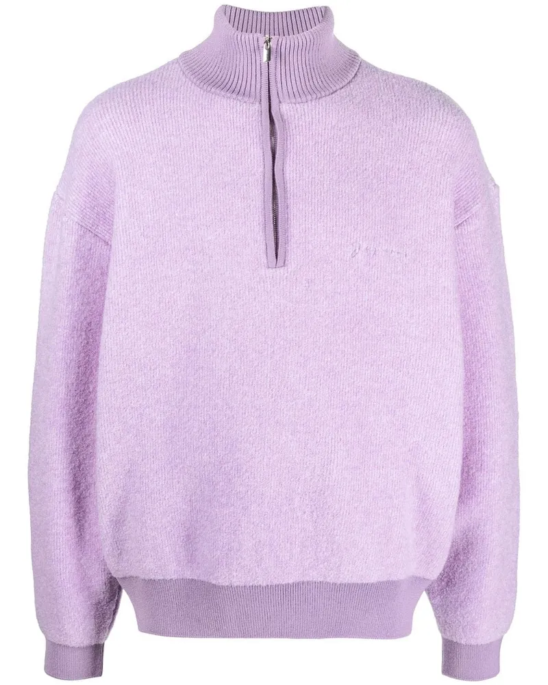 Jacquemus La Maille Berger Pullover Violett