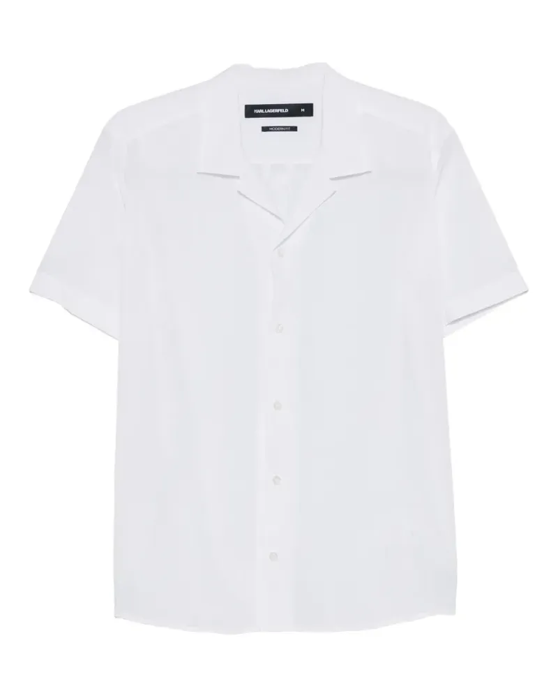 Karl Lagerfeld Modern-fit shirt - Weiß Weiß
