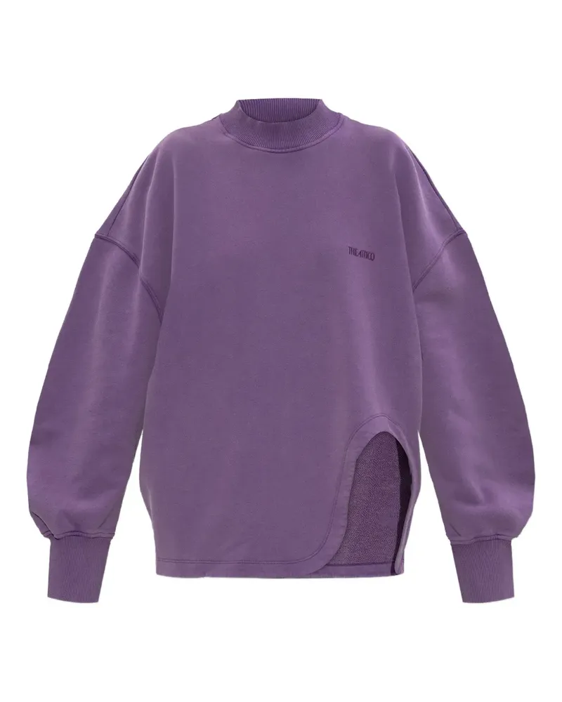 ATTICO side-slit sweatshirt - Violett Violett