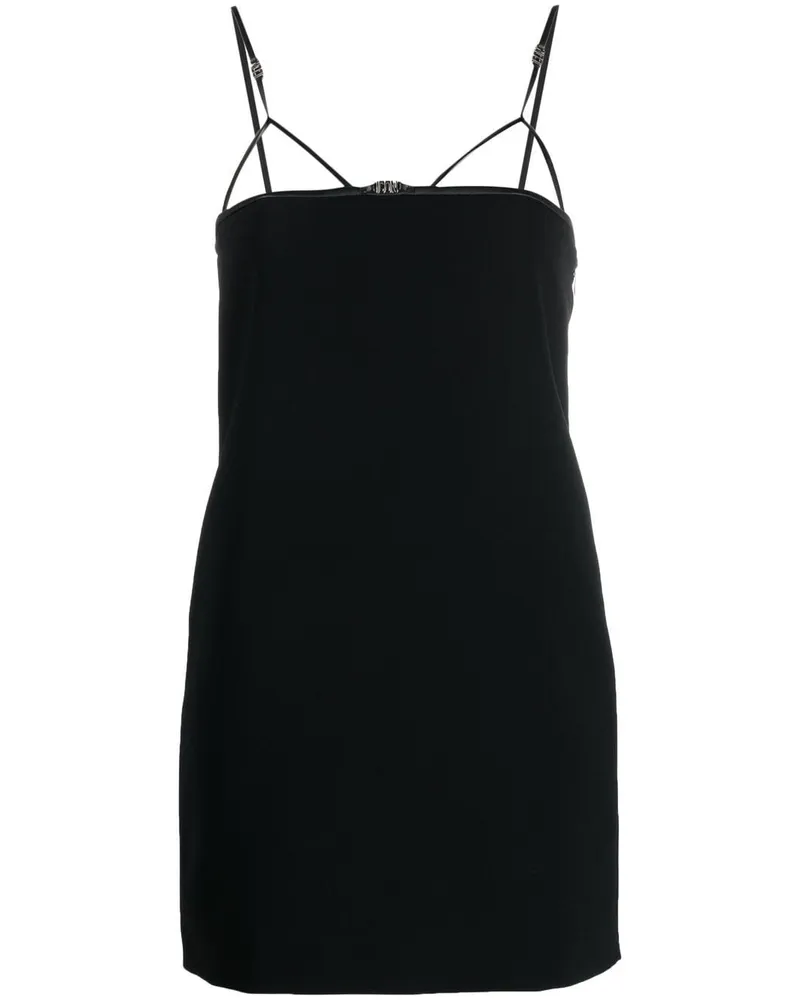 Dsquared2 Minikleid mit Cut-Outs - Schwarz Schwarz