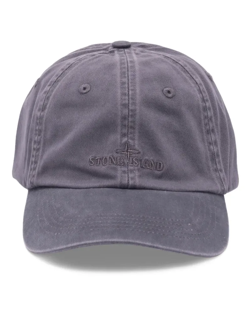 Stone Island logo cap - Grau Grau