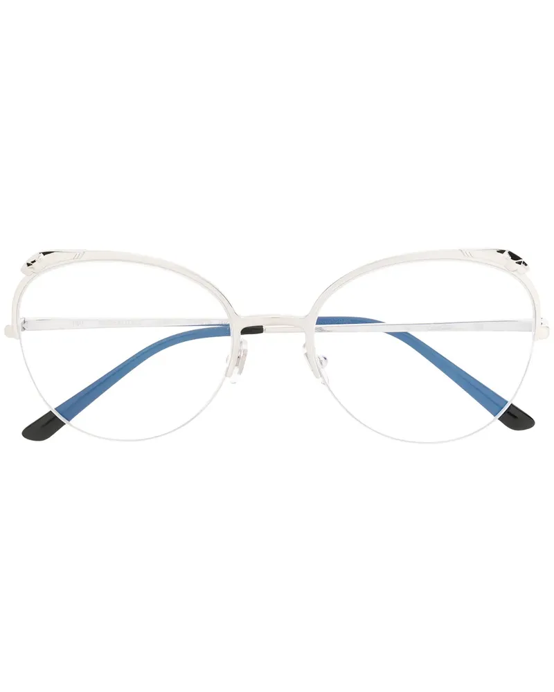 Cartier Panthère de Cartier' Brille - Silber Silber