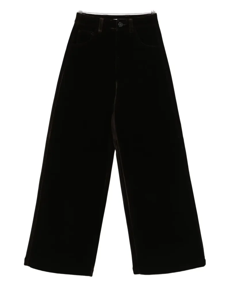 Séfr Janis Hose mit weitem Bein - Braun Braun