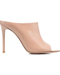 Gianvito Rossi Nova Mules 105mm Nude