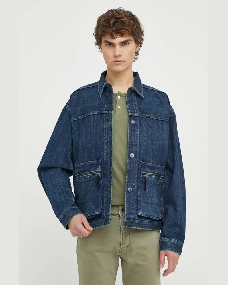 G-STAR RAW Klassische Jeansjacke - Blau Blau