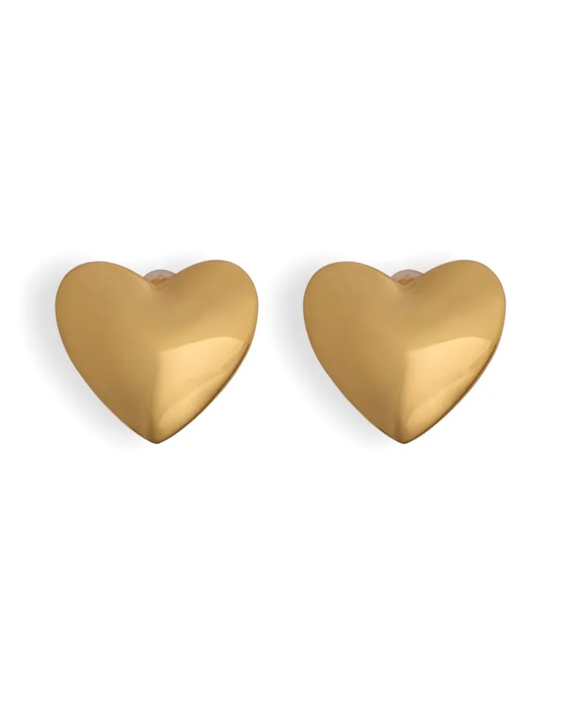 Patou Ohrclips mit Herz-Motiv - Gold Gold