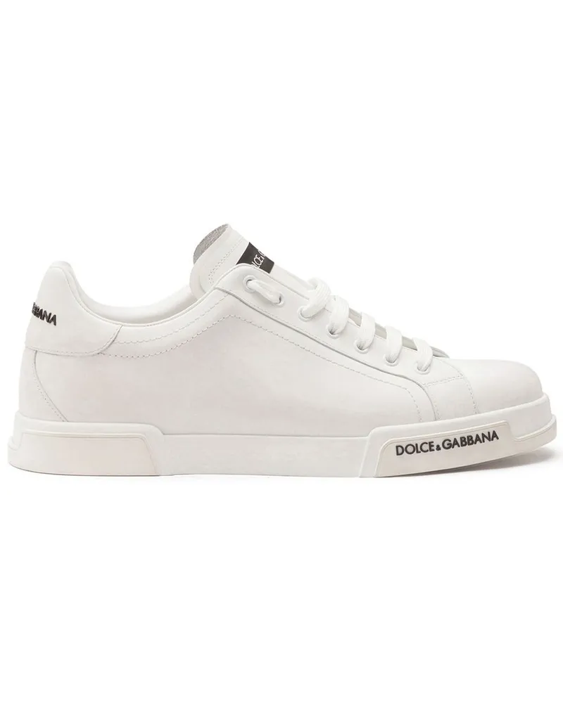 Dolce & Gabbana Portofino Sneakers - Weiß Weiß