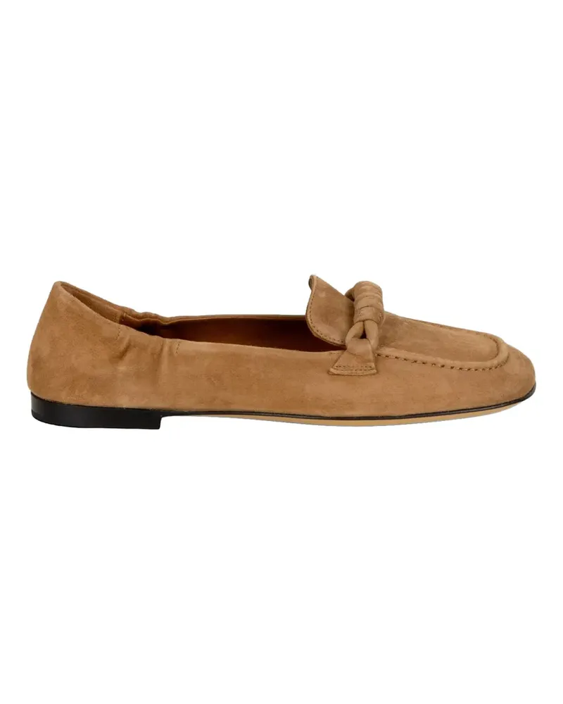 POMME D'OR suede loafers - Nude Nude