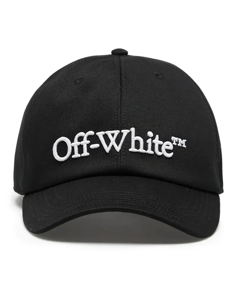 OFF-WHITE Drill Bookish Baseballkappe - Schwarz Schwarz