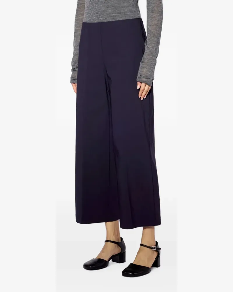 Liviana Conti Weite Cropped-Hose - Blau Blau