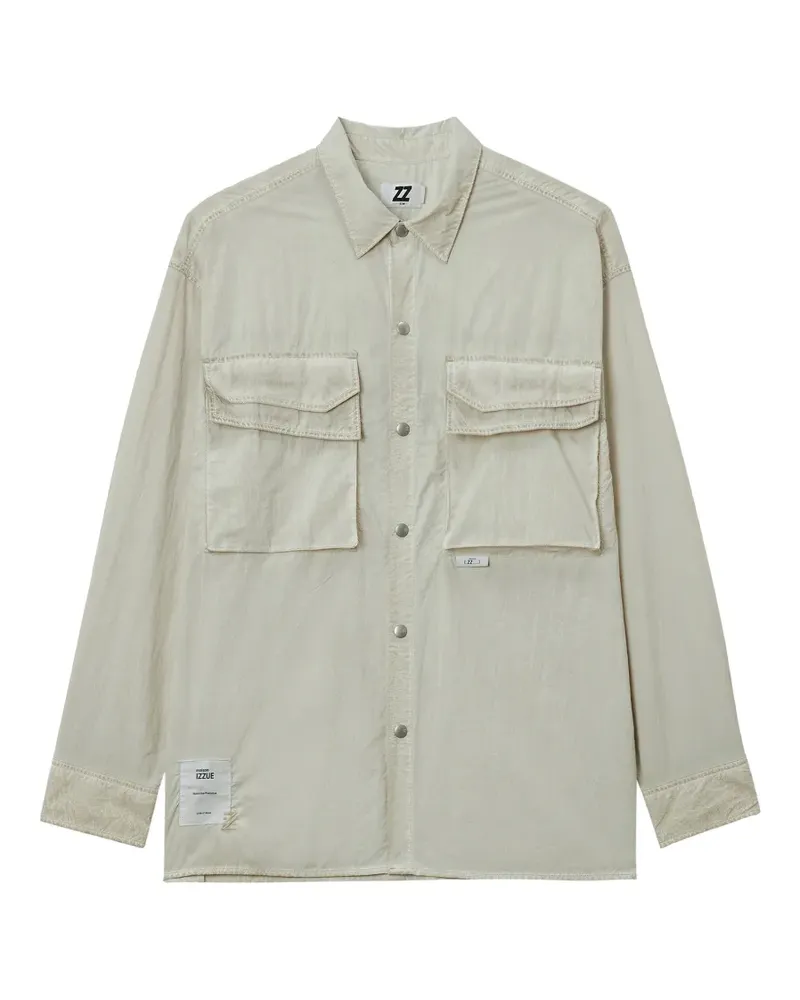 Izzue Hemd mit Brusttaschen - Nude Nude