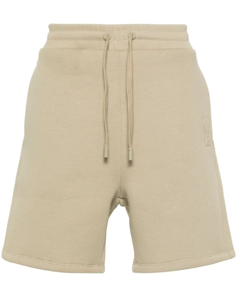 AMI Paris Ami de Coeur Joggingshorts mit Kordelzug - Grün Grün