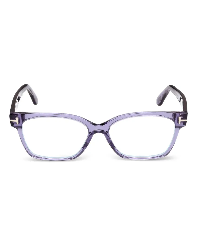 Tom Ford T-logo cat-eye glasses - Violett Violett