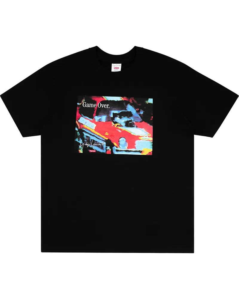 Supreme Being x Yohji Yamamoto 'Game Over' T-Shirt - Schwarz Schwarz