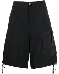 Ten c Cargo-Shorts mit Kordelzug Schwarz