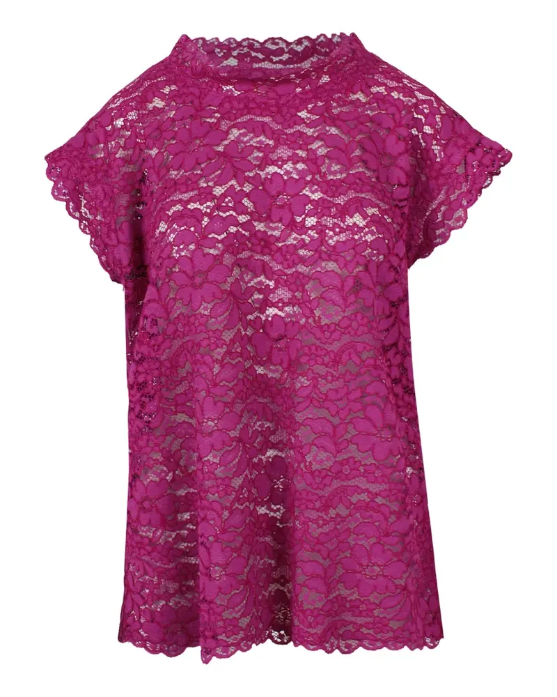 Gianluca Capannolo lace tunic - Rosa Rosa
