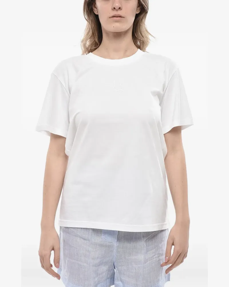 Ludovic de Saint Sernin T-Shirt mit Monogramm-Stickerei - Weiß Weiß