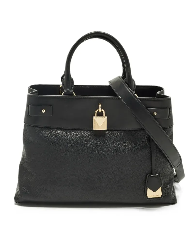 Michael Kors Gramercy leather tote bag - Schwarz Schwarz
