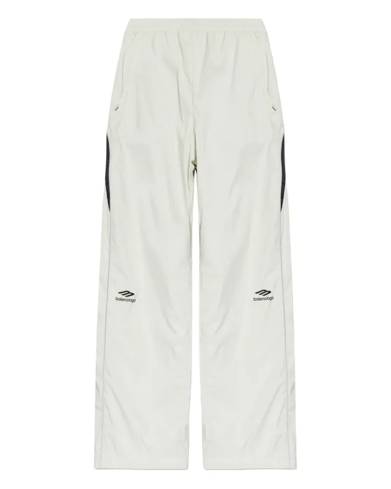 Balenciaga 3B Sports Icon Skihose mit Logo - Weiß Weiß