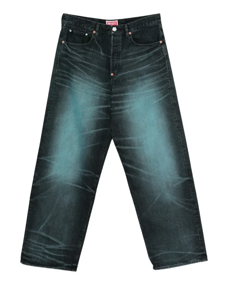 Kenzo washed jeans - Blau Blau