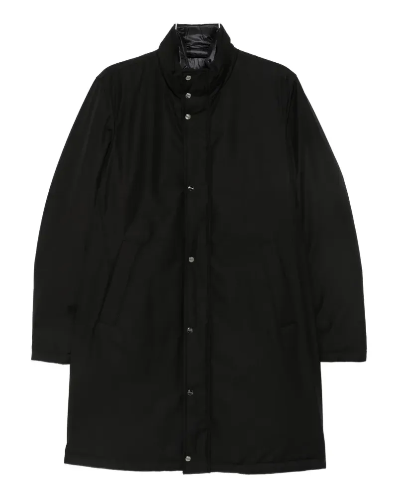 Herno padded high-neck coat - Schwarz Schwarz