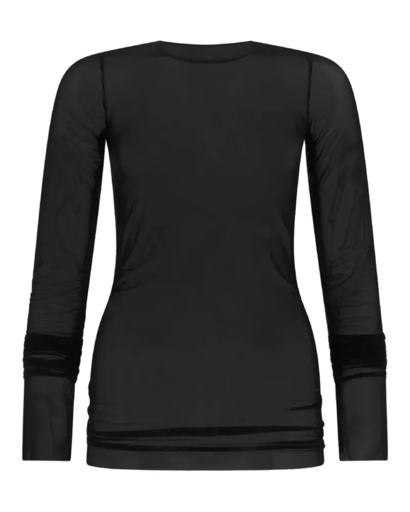 Rick Owens Lilies long-sleeves T-shirt - Schwarz Schwarz