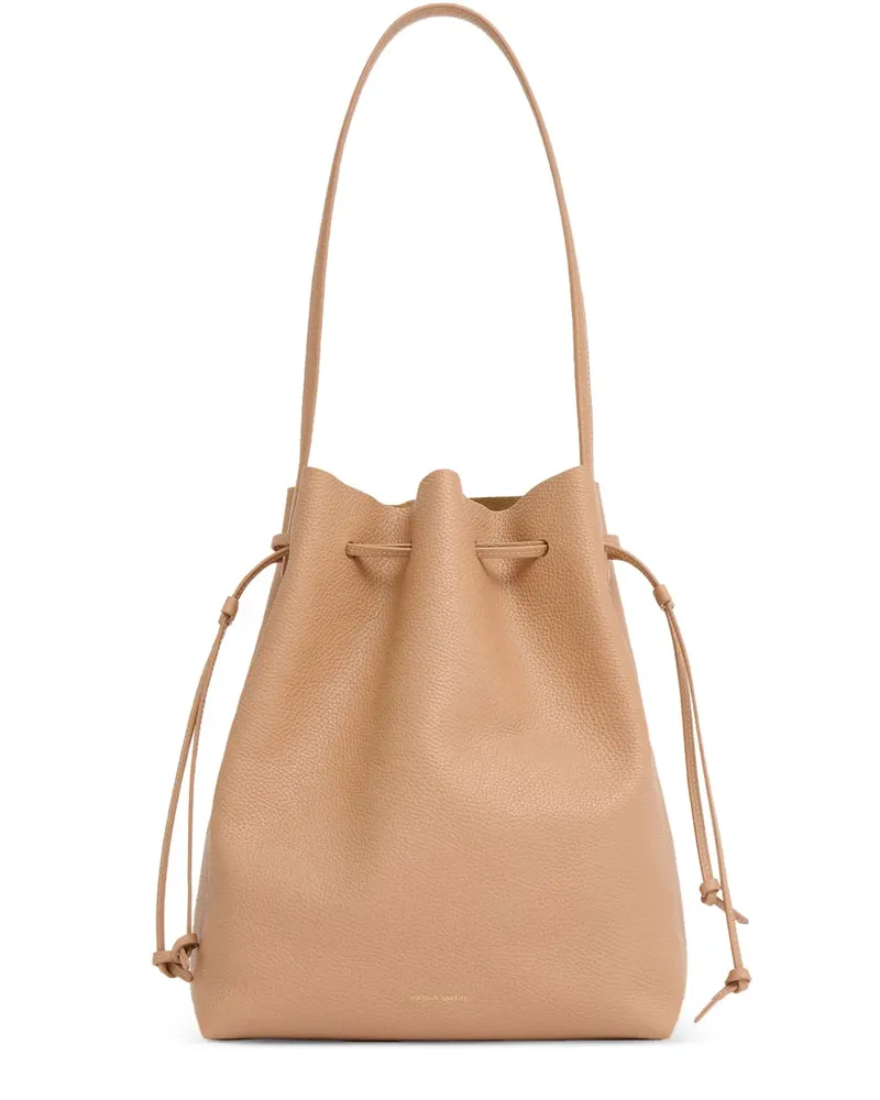 Mansur Gavriel Cabas Beuteltasche mit Kordelzug - Nude Nude
