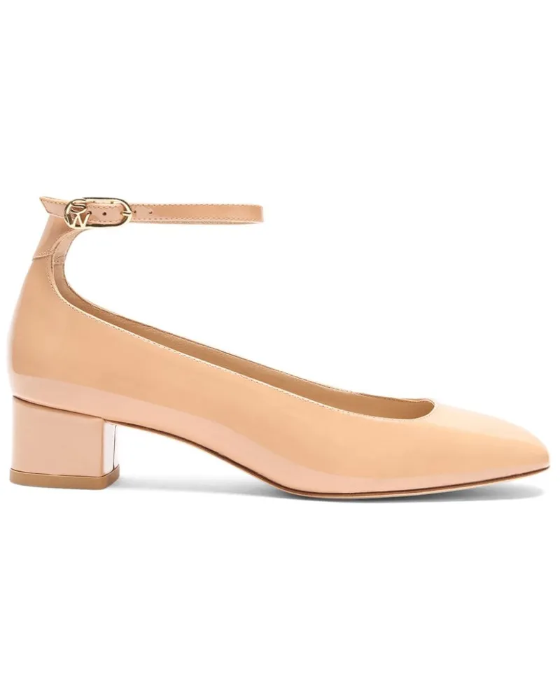 Stuart Weitzman Jane Pumps 35mm - Nude Nude