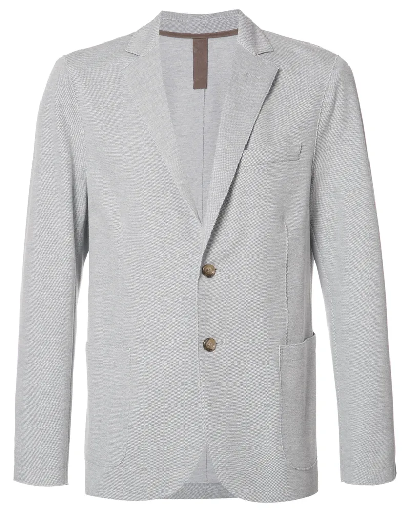 Eleventy Sakko mit aufgesetzten Taschen - Grau Grau