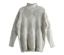 Pullover mit Rollkragen - Grau