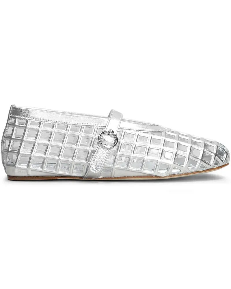 3JUIN Gwen Ballerinas - Silber Silber