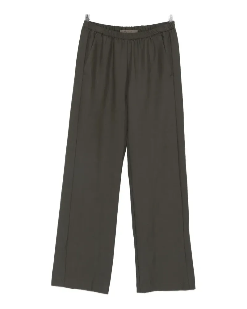Enza Costa elastic-waistband trousers - Grün Grün