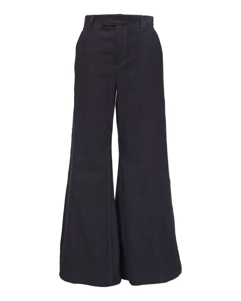 Brunello Cucinelli Jeans mit weitem Bein - Blau Blau