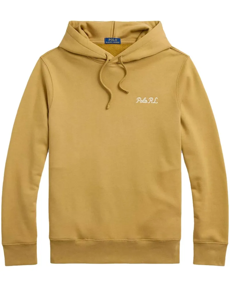 Ralph Lauren Hoodie mit Logo-Stickerei - Gelb Gelb