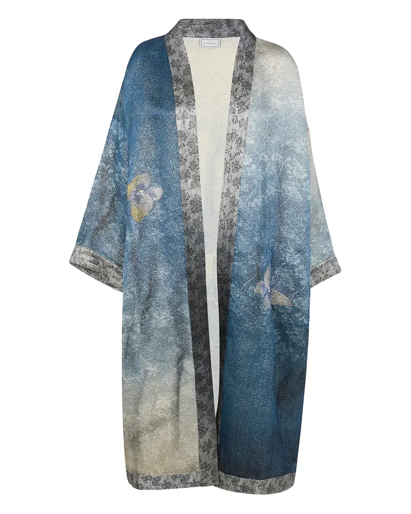 Pierre-Louis Mascia floral open jacket - Blau Blau