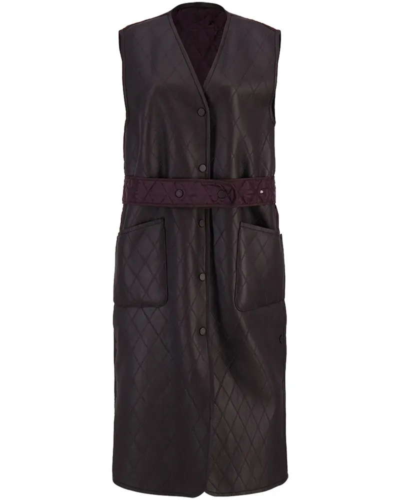 Fendi Wendbare Weste - Braun Braun