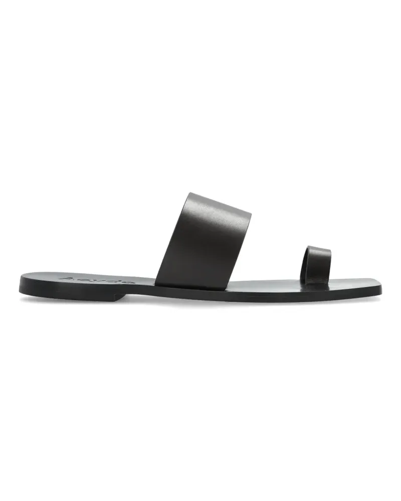 aeyde Sibel toe-strap sandals - Schwarz Schwarz