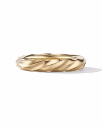 David Yurman 18kt Cable Edge Gelbgoldring Gold