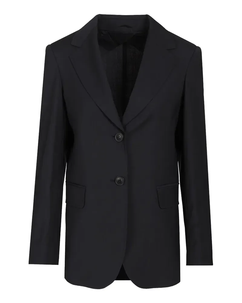 Max Mara single-breasted wool jacket - Blau Blau
