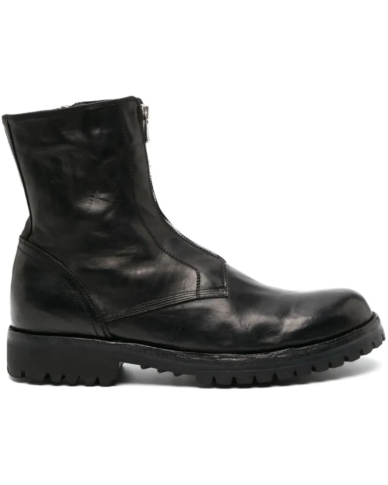 Officine Creative Italia Ikonic 003 Stiefel - Schwarz Schwarz