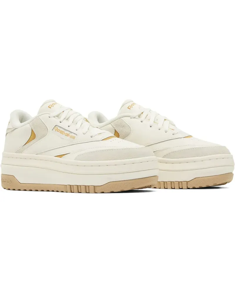 Reebok Club C Extra White/Beige Sneakers - Nude Nude
